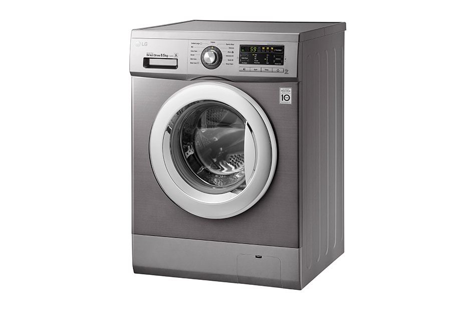 LG Lavarropas Carga Frontal 8,5Kg   Velocidad de Centrifugado 1200RPM, F1389TD, thumbnail 3